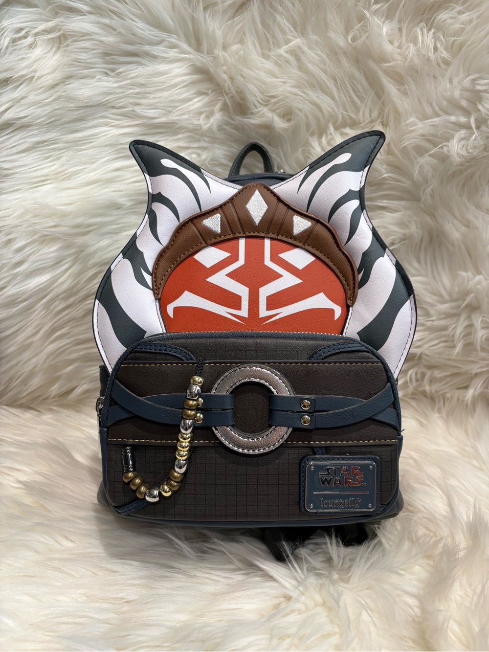 Loungefly Star Wars Ahsoka Tano Cosplay Mini BackpacK NWT